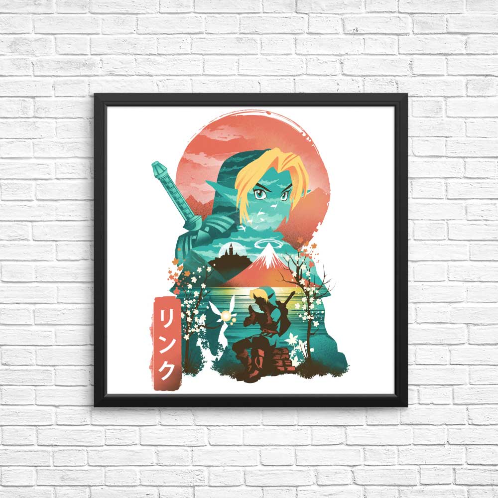 High - quality Ukiyo - e Ocarina Posters and Prints by Dandingeroz