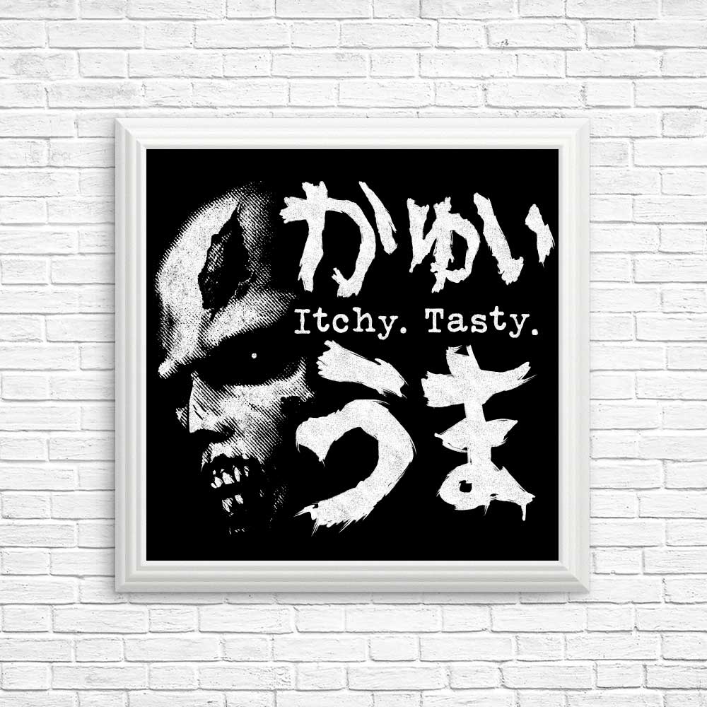 Itchy and Tasty Z Demonigote Wall Posters and Prints