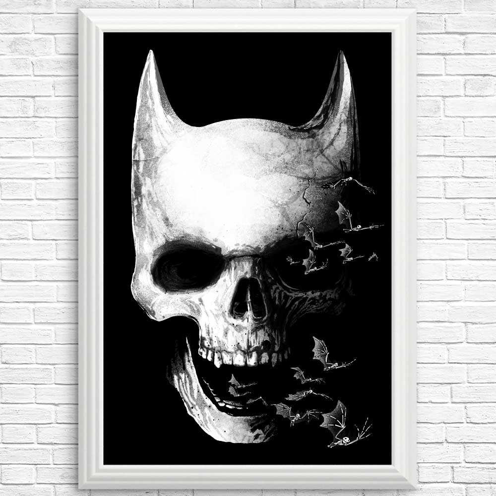 Stunning Bat Skull Posters and Prints by Alemaglia