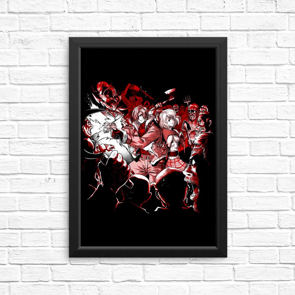Surrounded by Evil - Artistic Posters and Prints