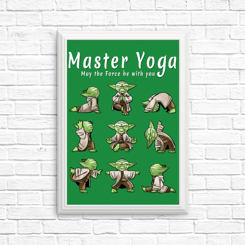 Premium Master Yoga Posters and Prints for Your Space