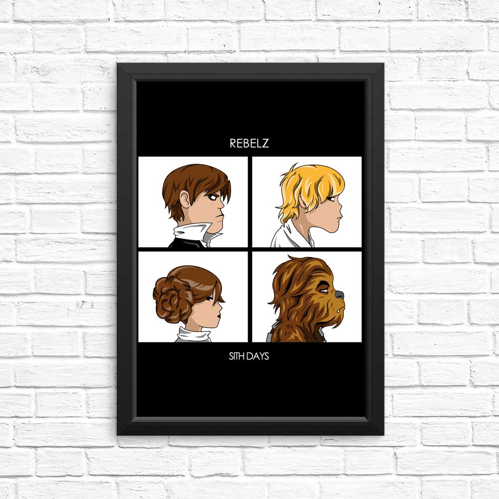 Sith Days Themed Art Posters and Prints for Home Decor
