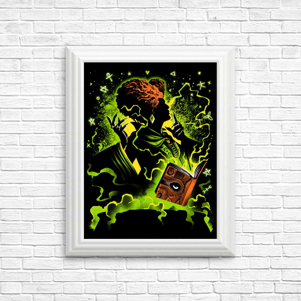 Enchanting Black Magic Witch Posters and Prints