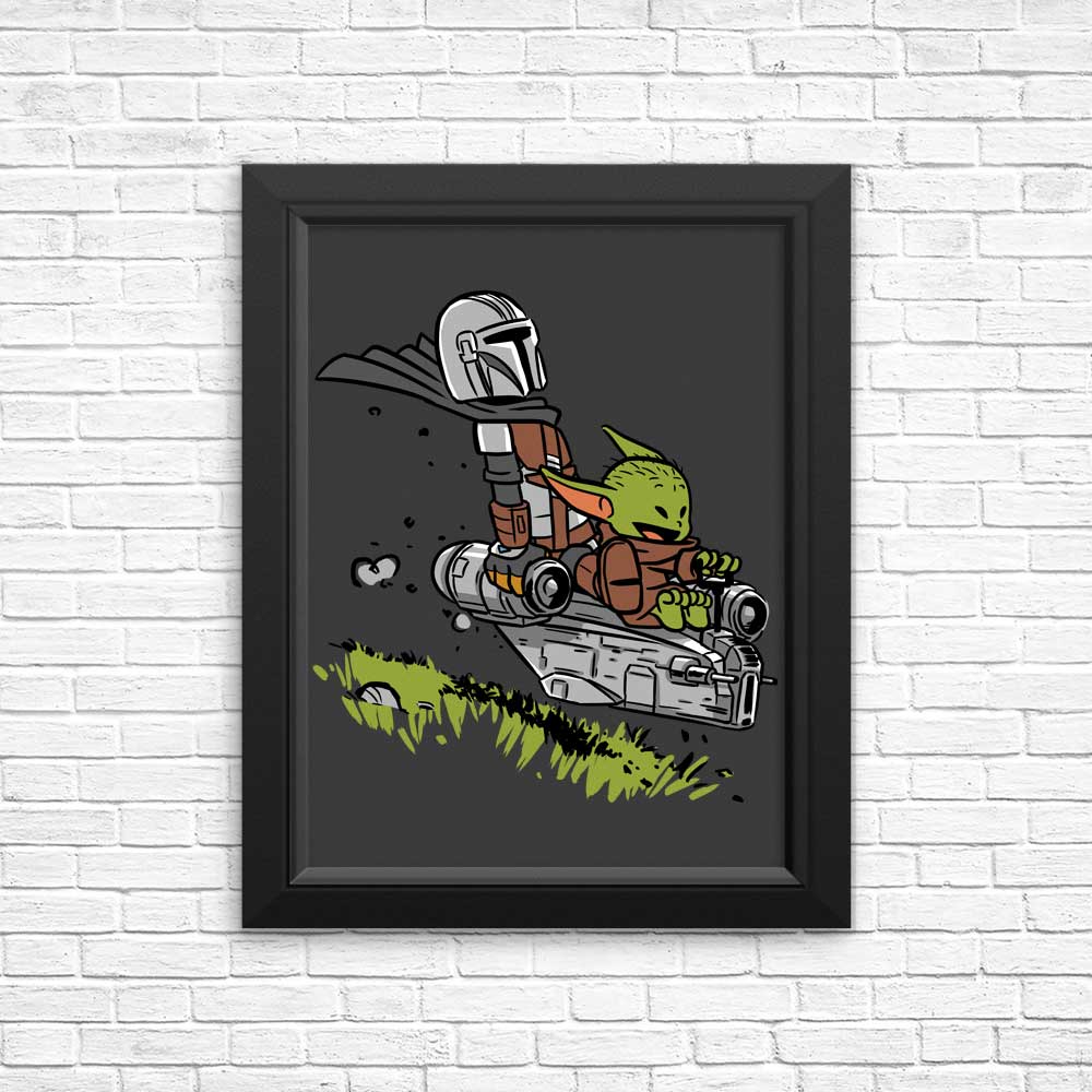 High - Quality Mando and Child Art Posters & Prints