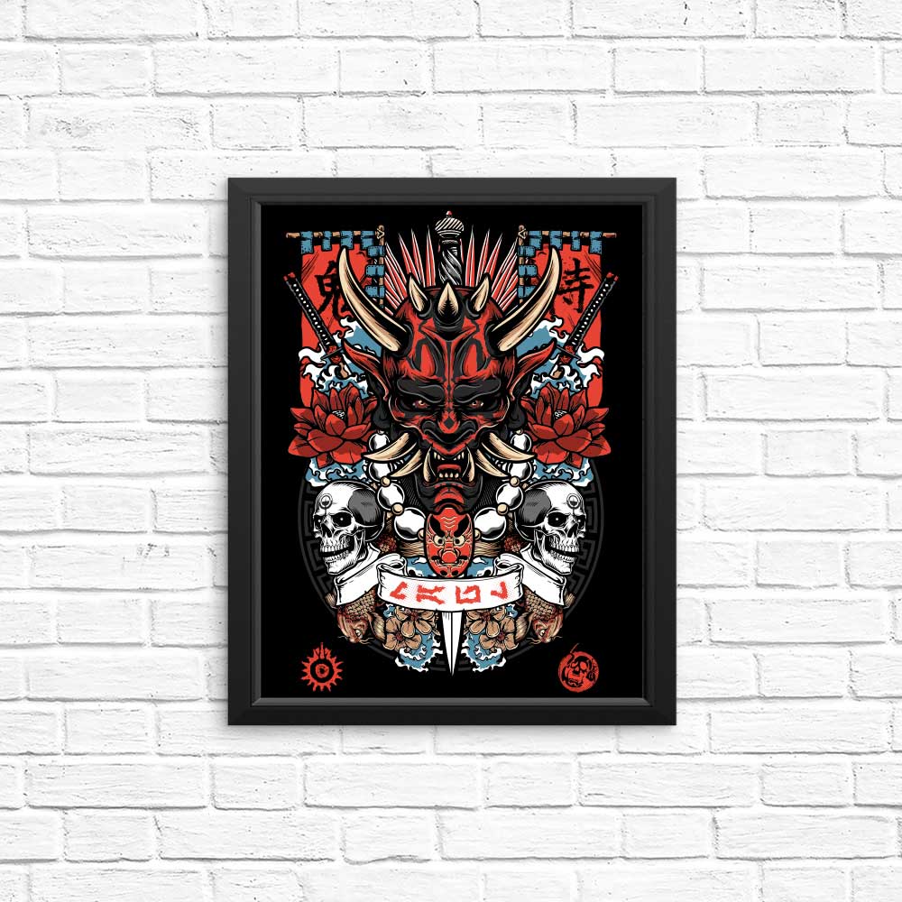 Striking Dark Side Akuma Posters and Prints