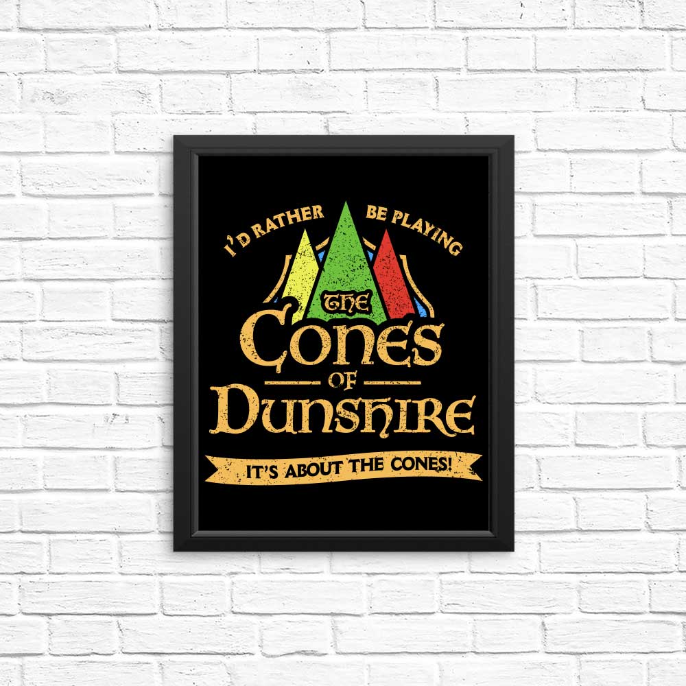 Stunning Cones - High - Quality Posters & Prints by CoD Designs