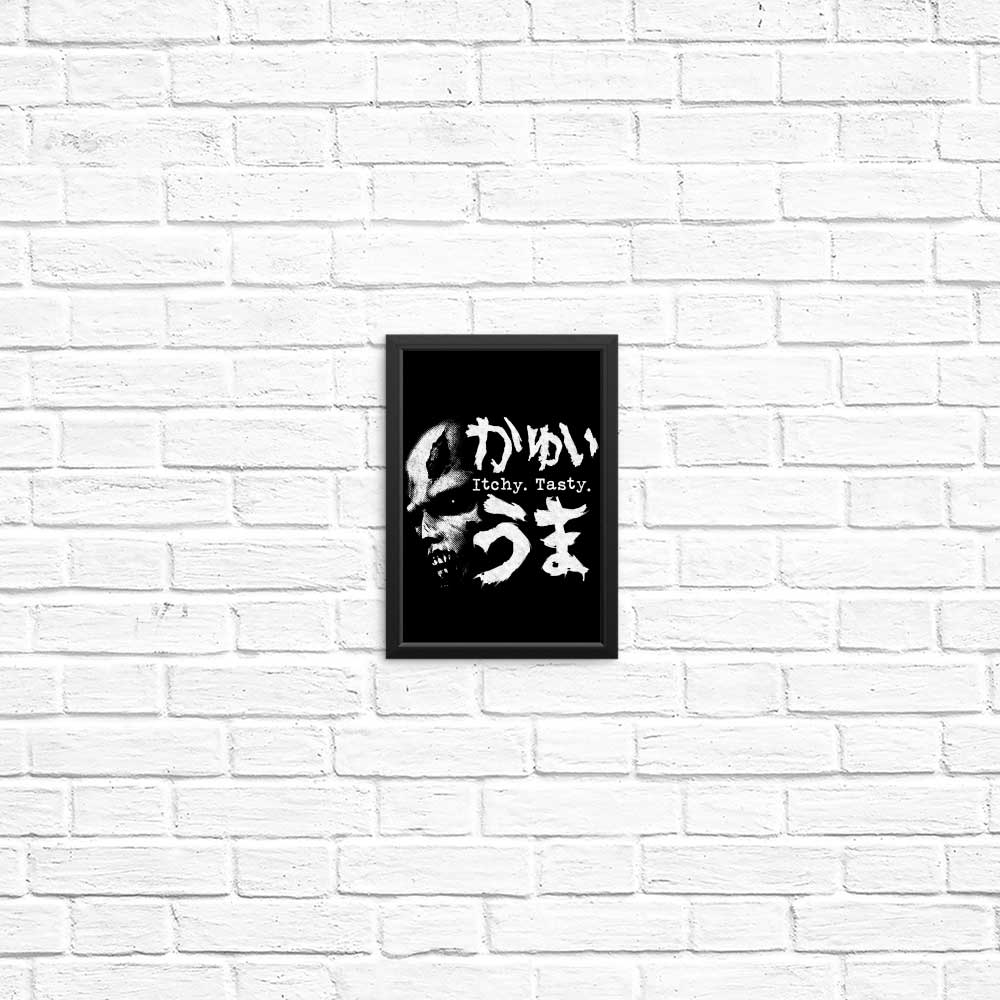 Itchy and Tasty Z Demonigote Wall Posters and Prints
