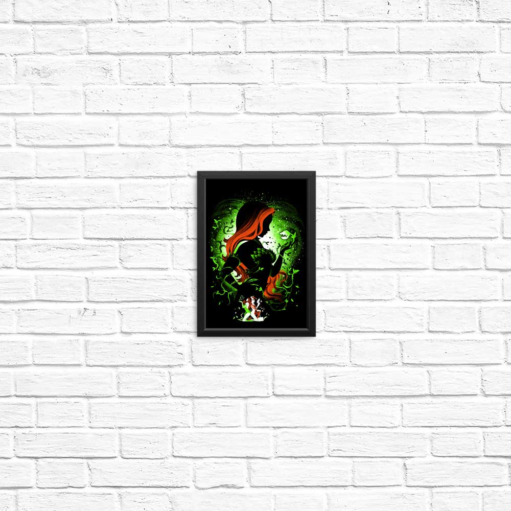 Vibrant Poison Green Posters and Prints by Alemaglia