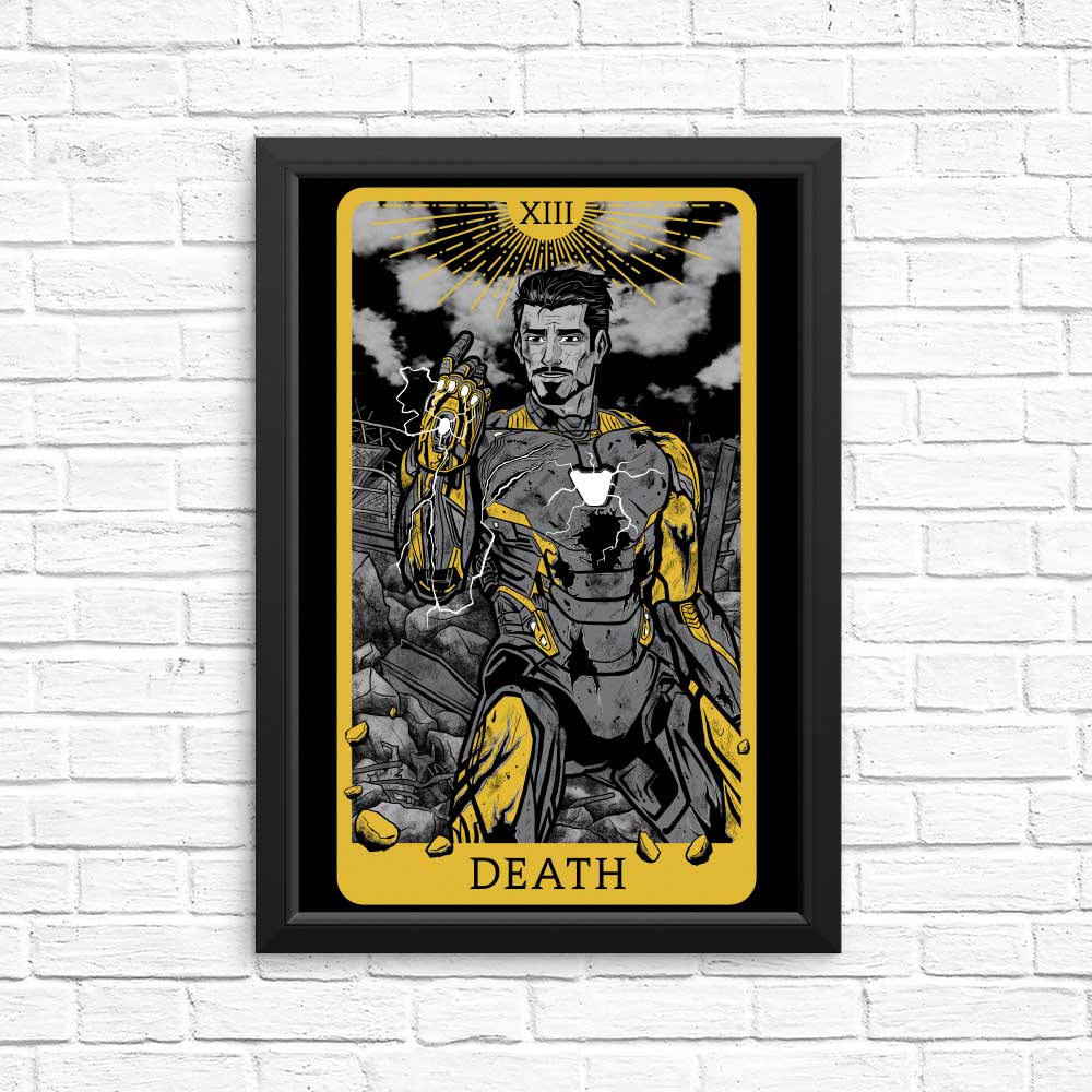 Tarot Death Themed Wall Posters and Art Prints