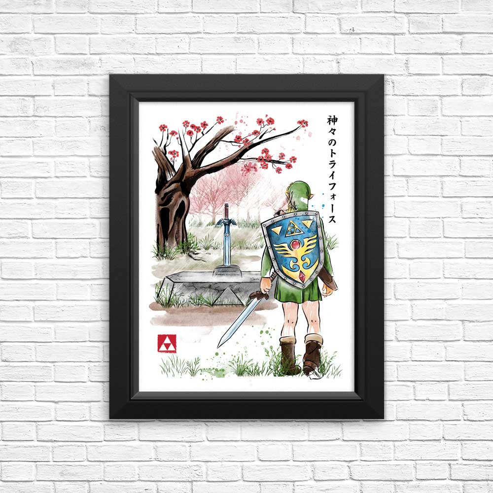 Watercolor-themed Posters and Prints - Link to the Watercolor
