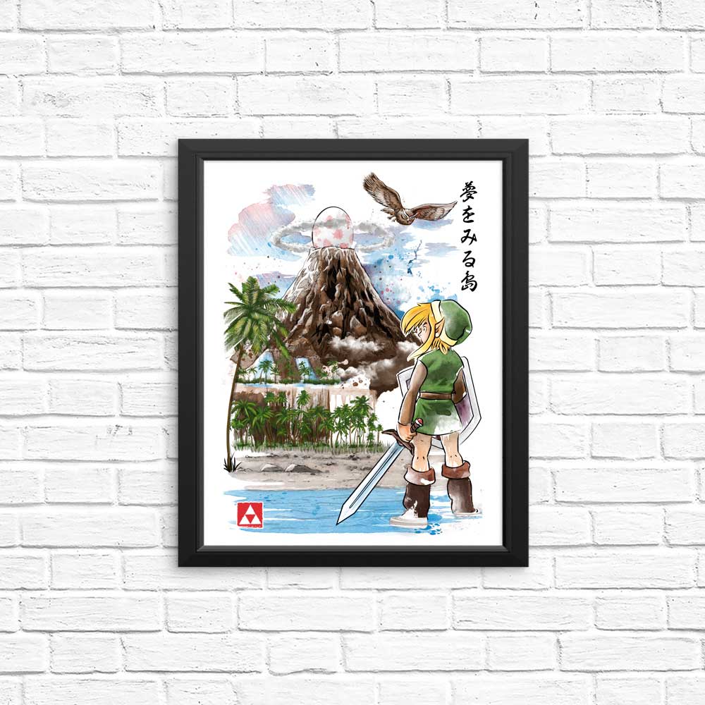 Vibrant Watercolor Posters and Prints - Dr. Monekers' Awakening