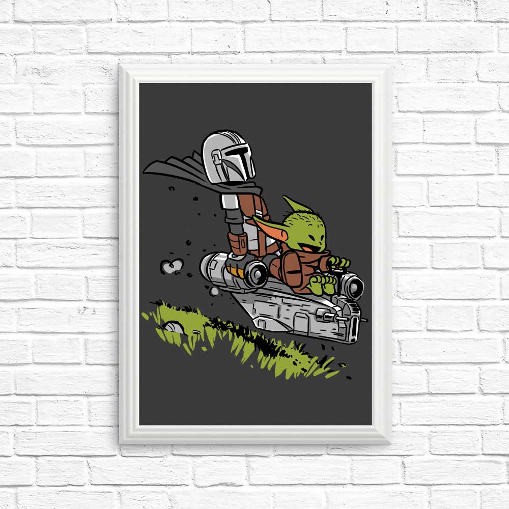High - Quality Mando and Child Art Posters & Prints