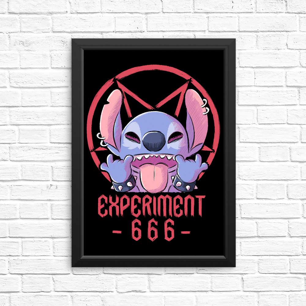 Experiment 666 Art Posters and Prints Collection