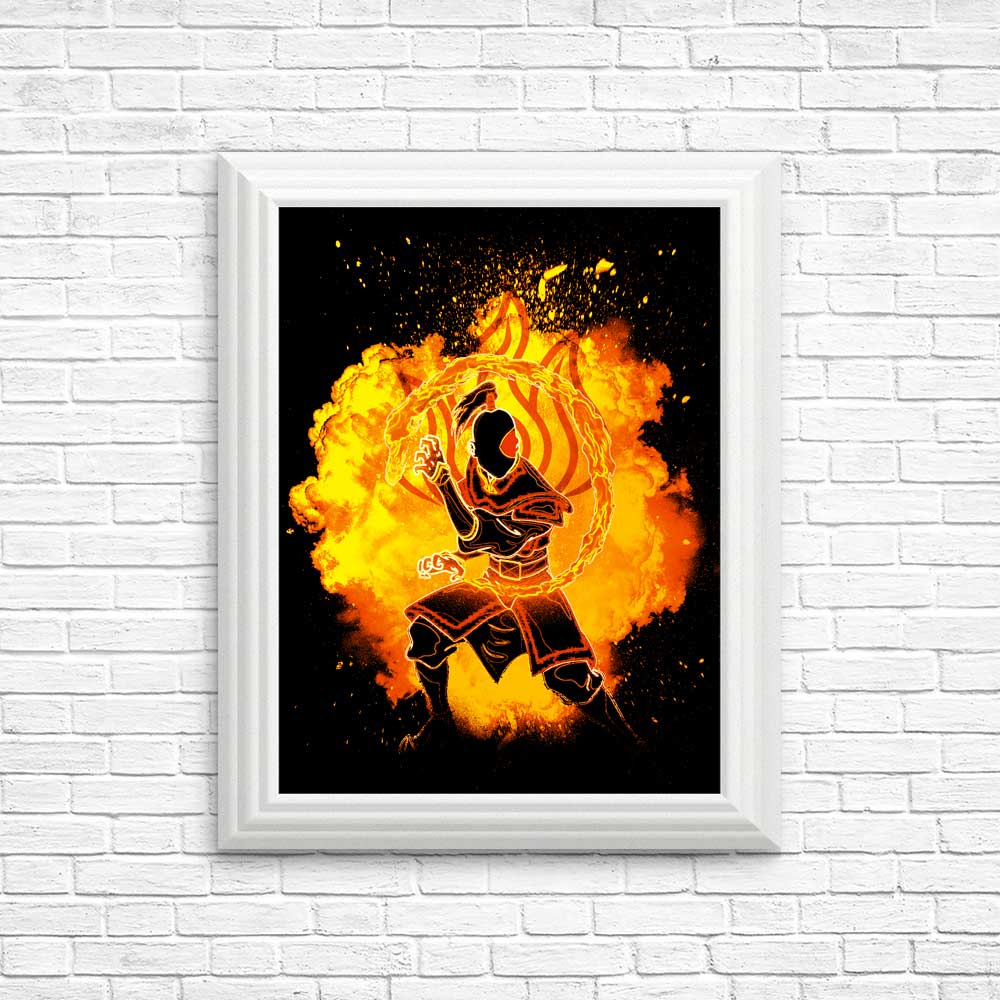 Vibrant 'Soul of the Fire' Art Posters & Prints