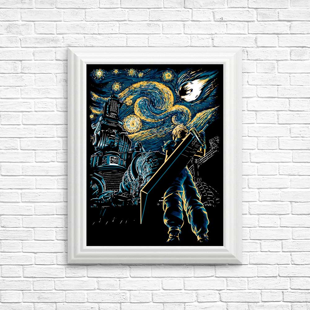 Starry Remake - Artistic Posters and High - Quality Prints