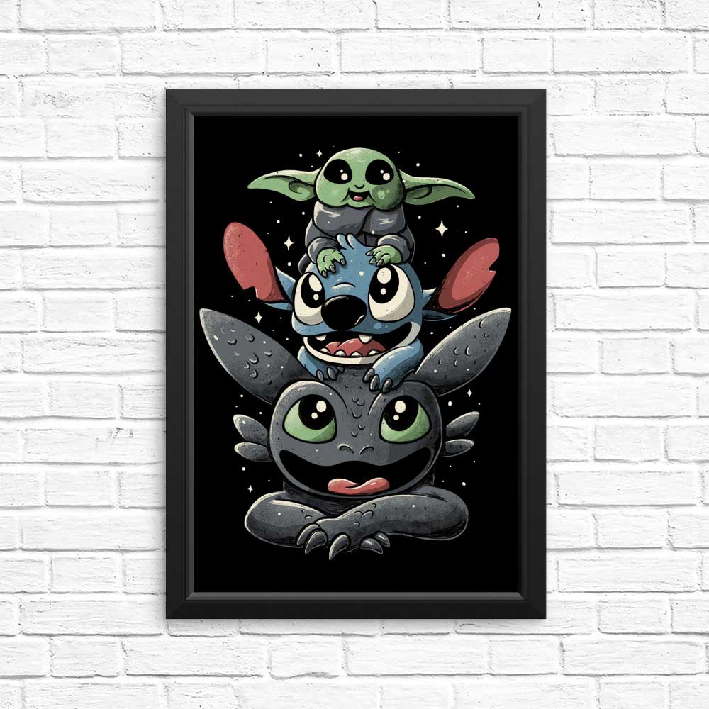 Adorable Cuteness Tower Posters and Prints