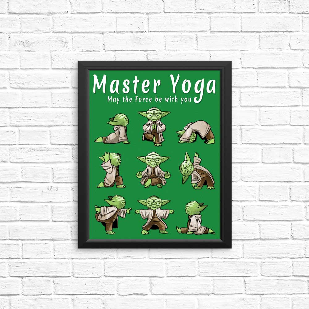 Premium Master Yoga Posters and Prints for Your Space
