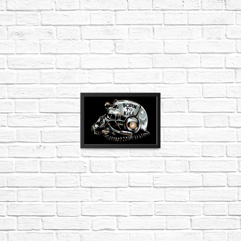 Unique 'War Face Never Changes' Posters and Prints by Fishmas