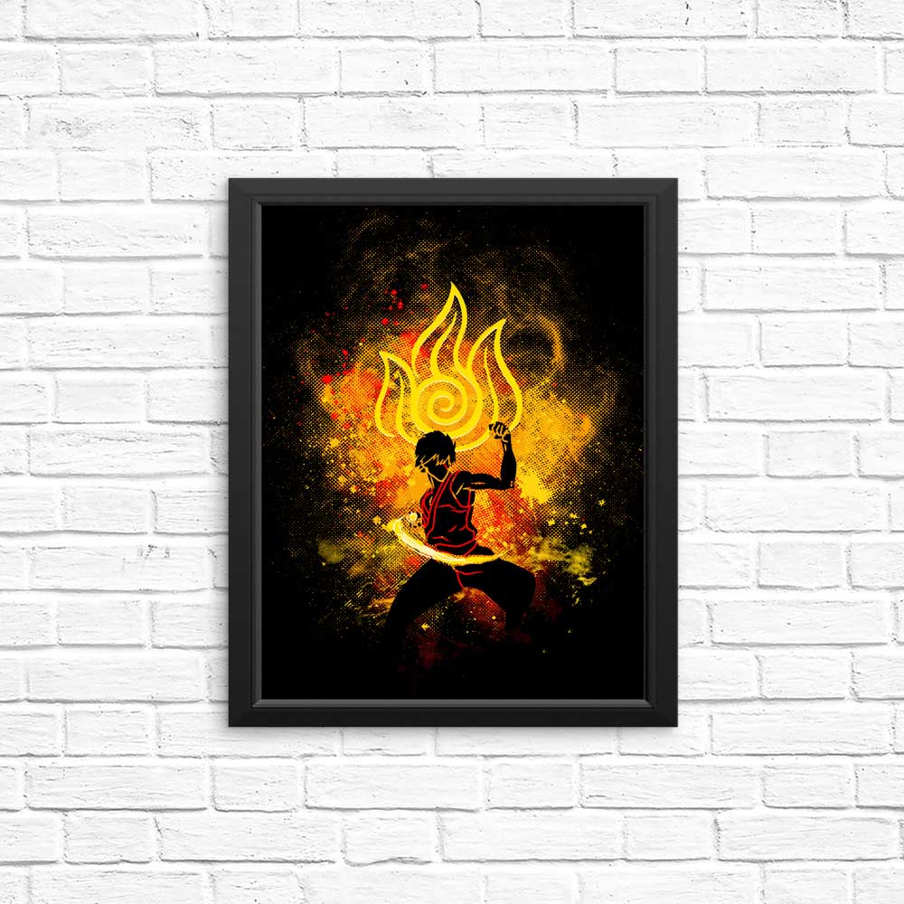 Fire Bender Art - High - Quality Posters and Prints for Decor
