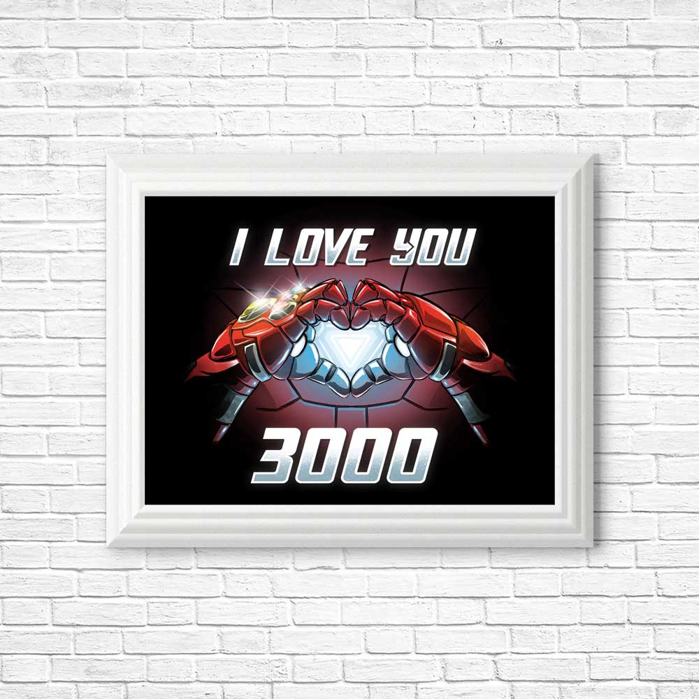 I Love You 3000 Wall Decor - High - Quality Posters and Prints