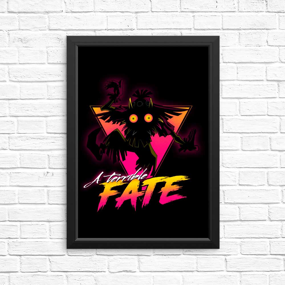 Retro Terrible Fate Vintage Posters and High - Quality Prints