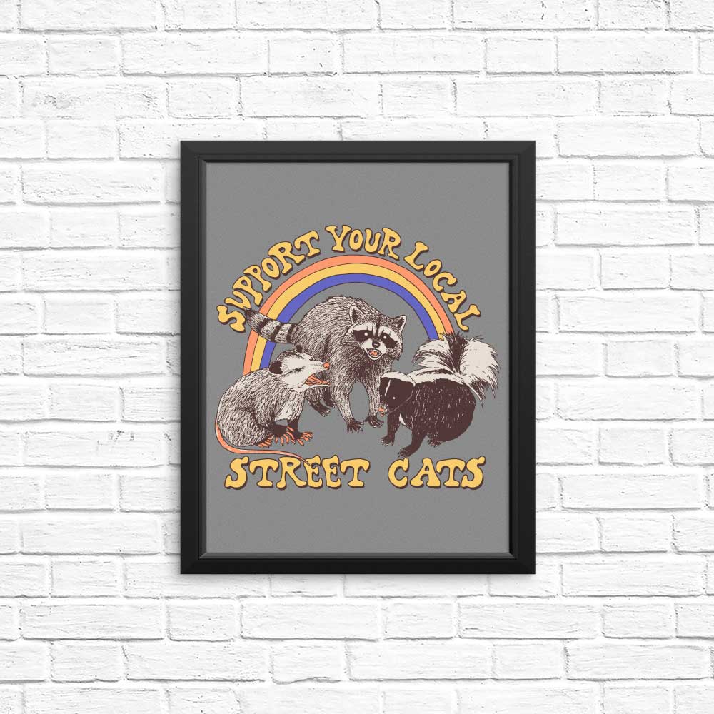 Artistic Street Cats Posters and Prints
