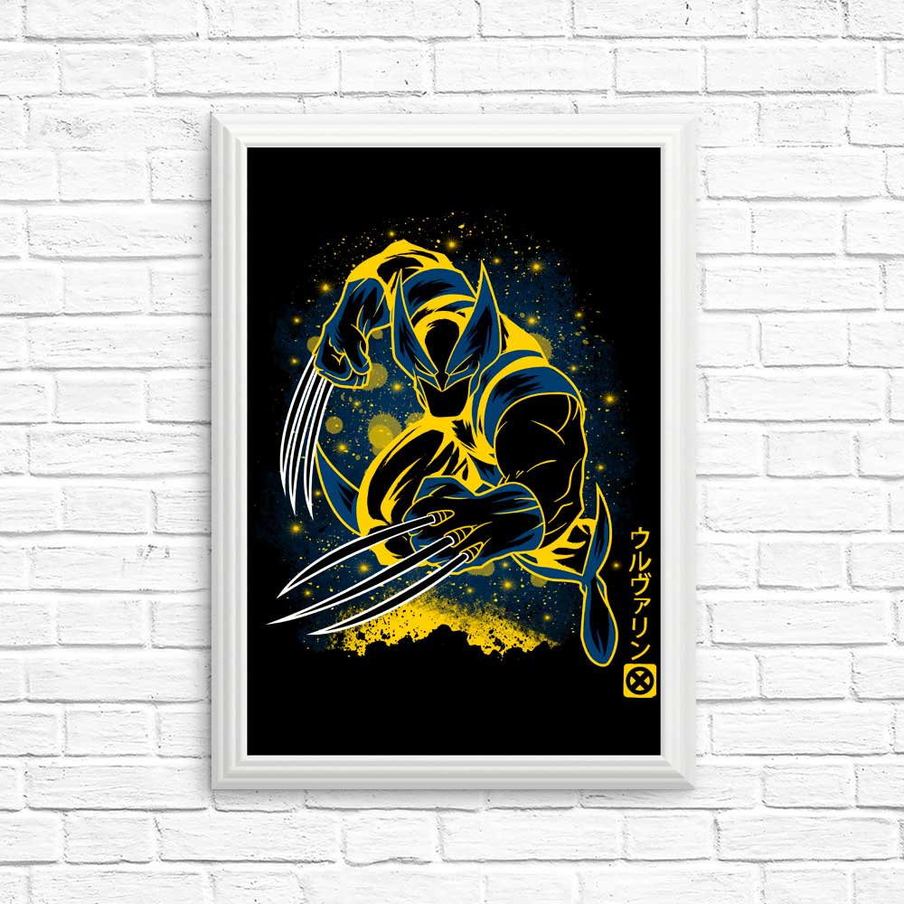 Adamantium Themed Art Posters and Prints