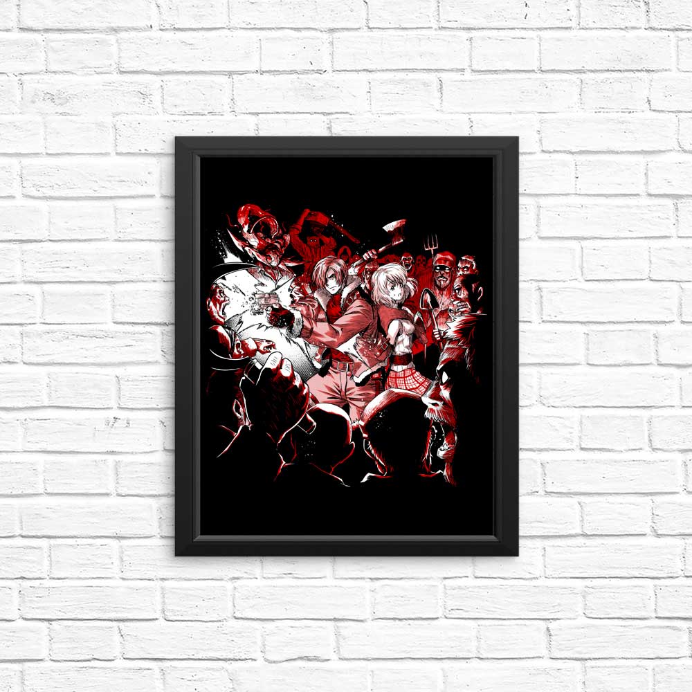 Surrounded by Evil - Artistic Posters and Prints