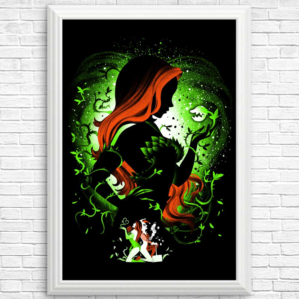 Vibrant Poison Green Posters and Prints by Alemaglia