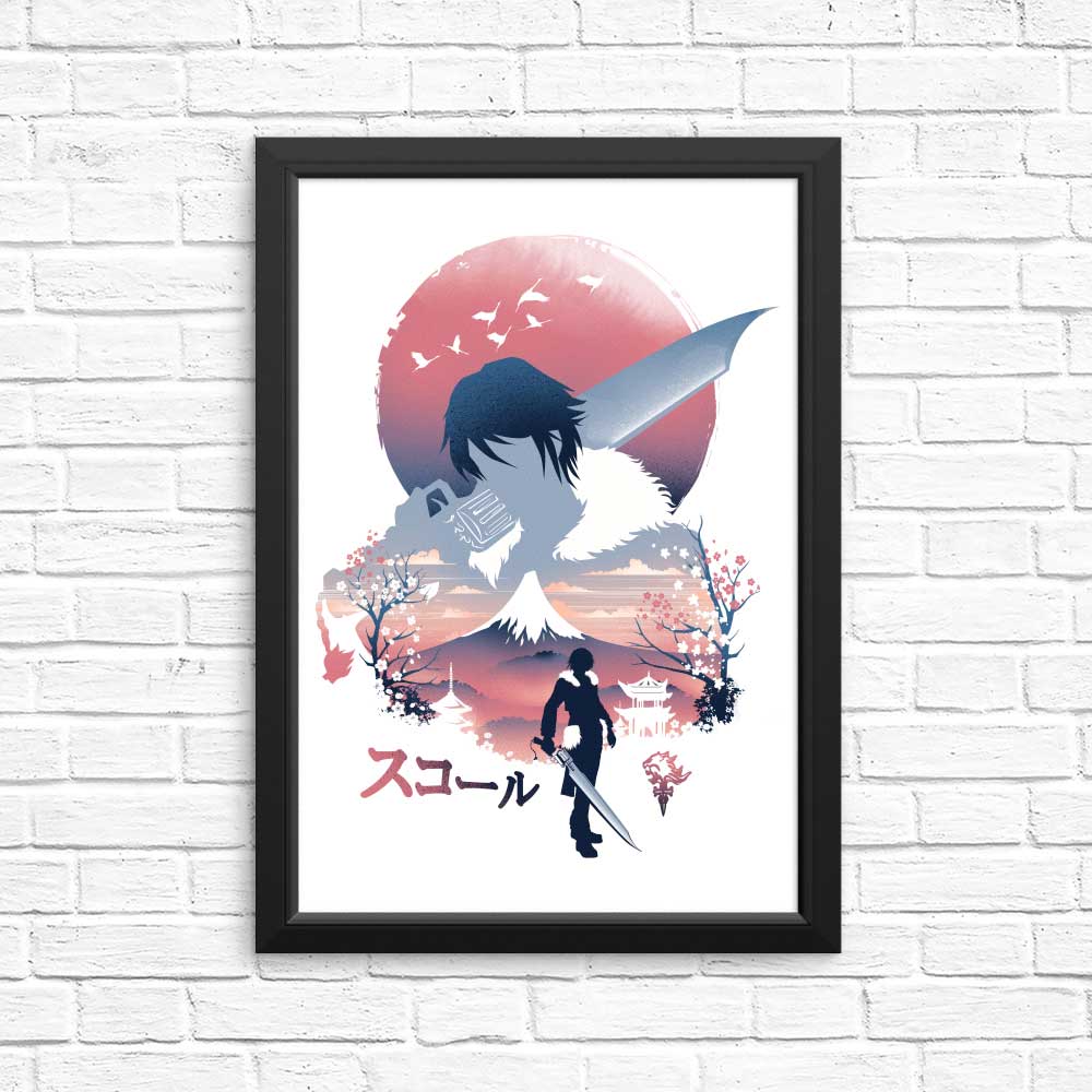 Stunning Squall Ukiyo-e Art Posters and Prints for Decor
