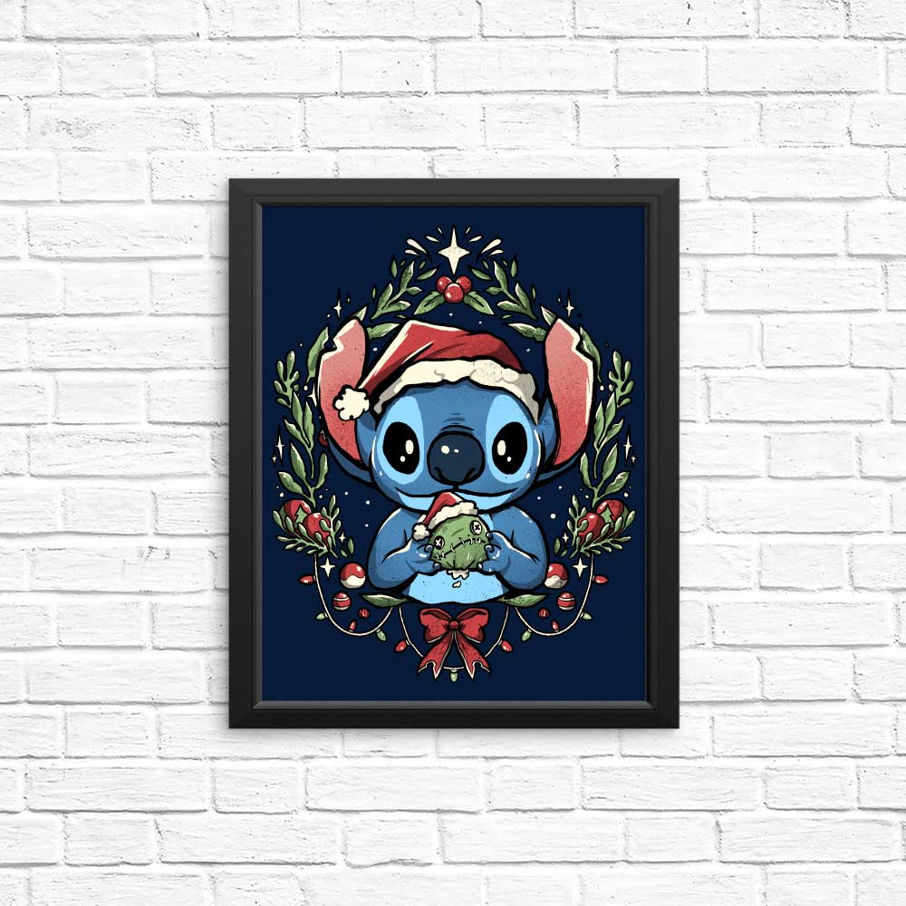 Unique Experimental Christmas Posters and Prints