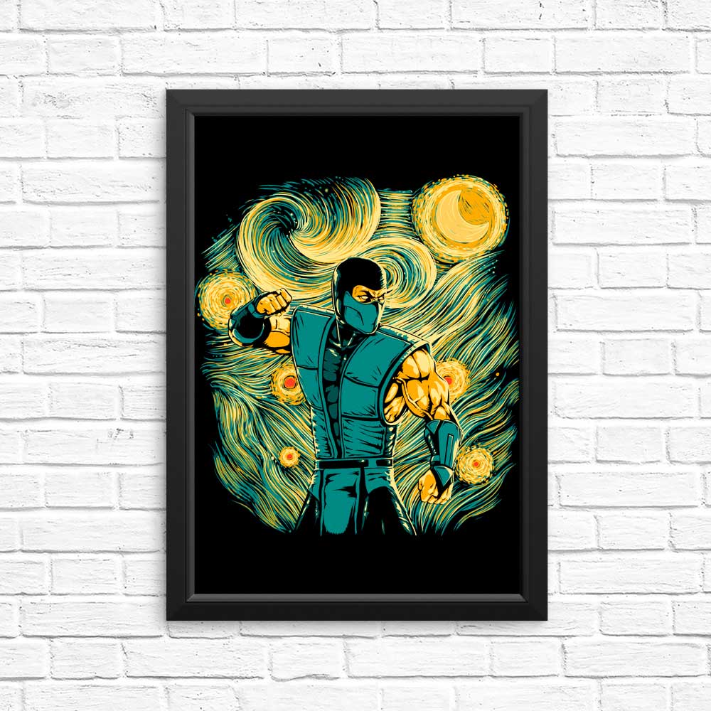 High - Quality Starry Ice Art Posters & Prints