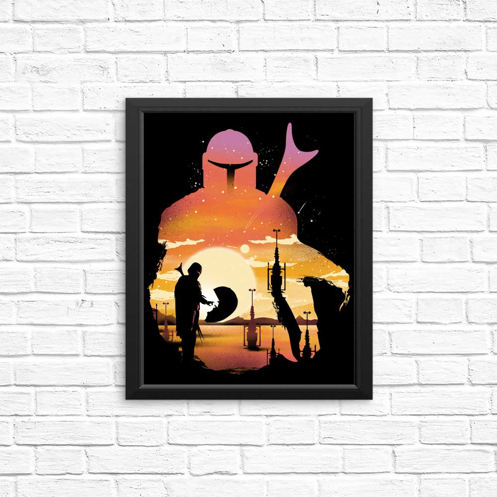 Mando Sunset High - Quality Photographic Posters & Prints