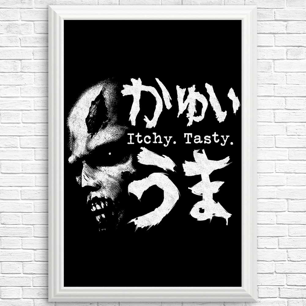 Itchy and Tasty Z Demonigote Wall Posters and Prints