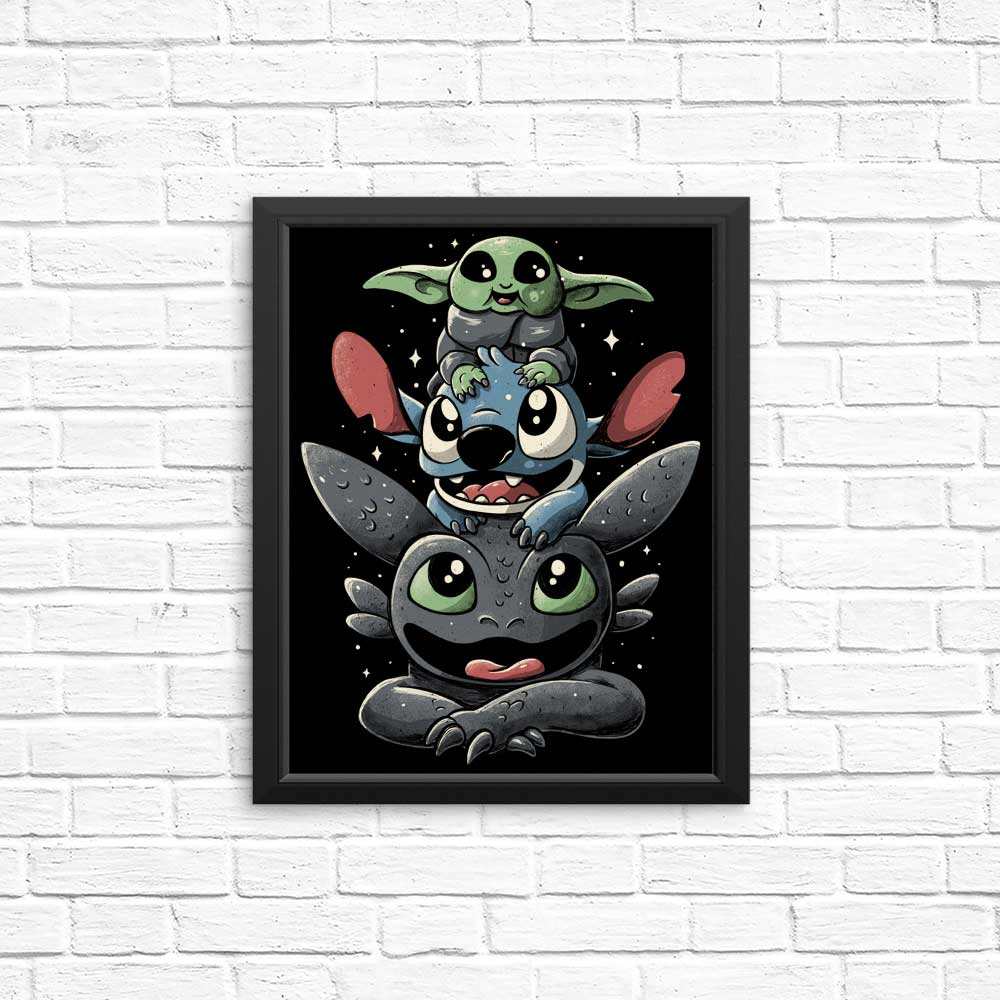 Adorable Cuteness Tower Posters and Prints