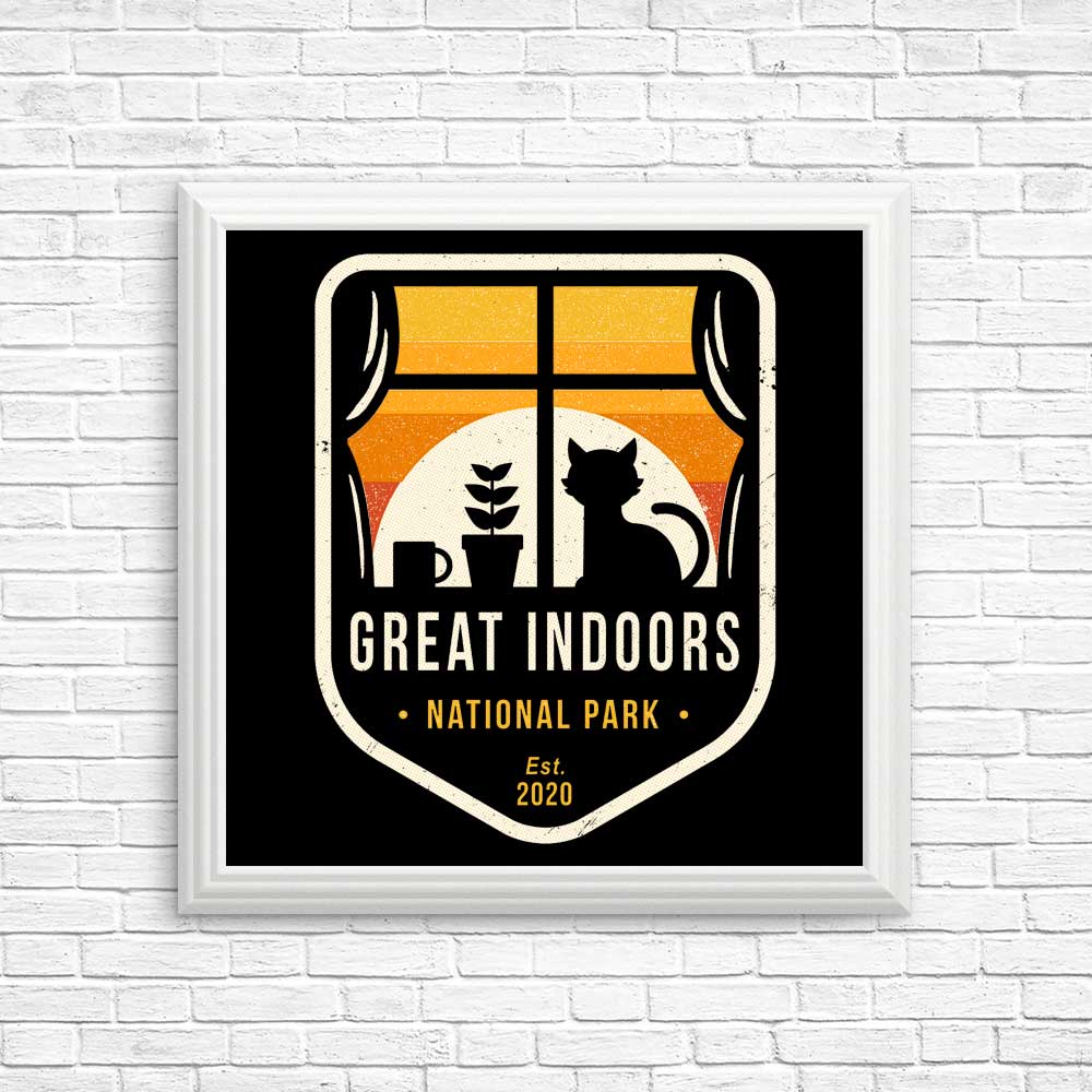 High - Quality Great Indoors National Park Posters & Prints