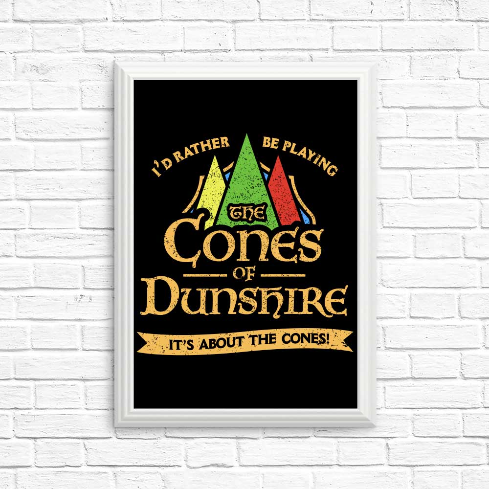 Stunning Cones - High - Quality Posters & Prints by CoD Designs