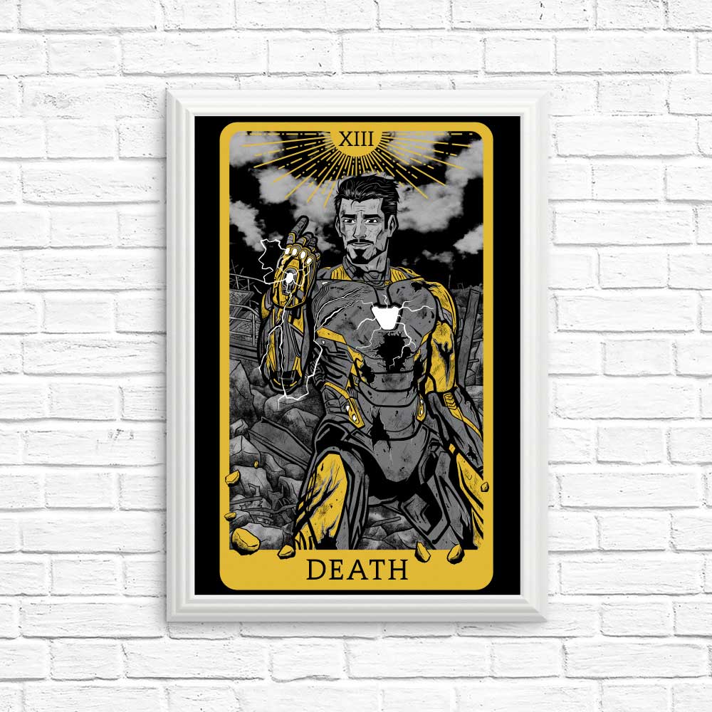 Tarot Death Themed Wall Posters and Art Prints