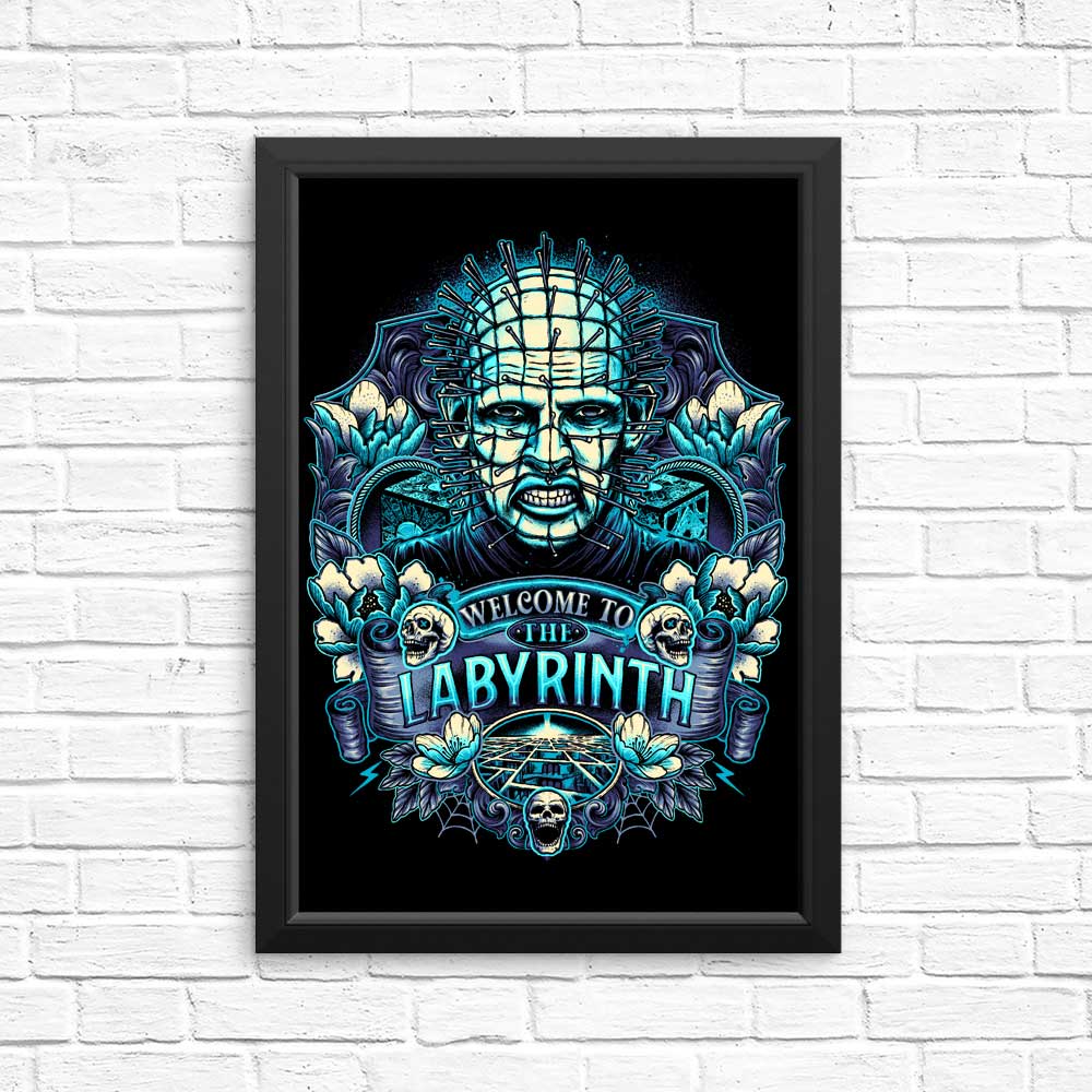 Welcome to the Labyrinth - High - Quality Wall Posters and Prints