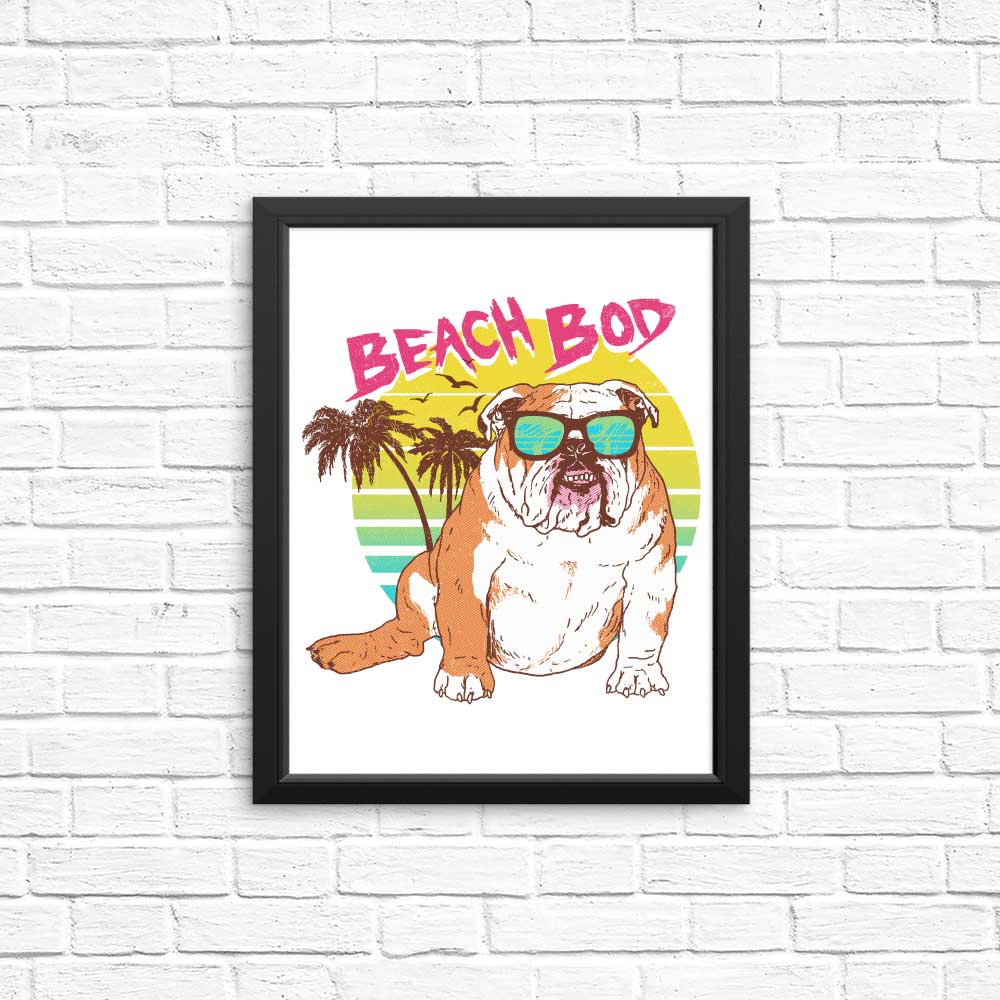 Stunning Beach Bod Wall Art - High - Quality Posters and Prints