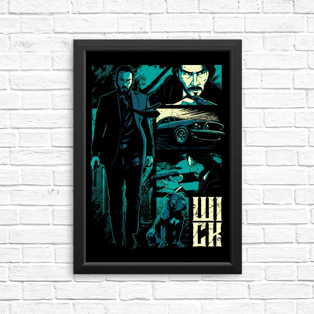 High - Quality W - I - C - K Posters and Prints from StudioM6