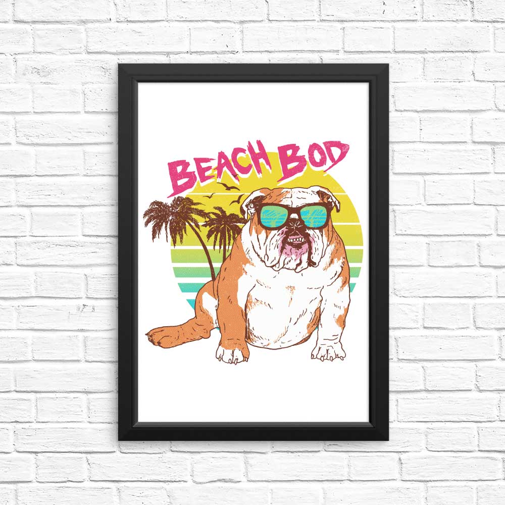 Stunning Beach Bod Wall Art - High - Quality Posters and Prints