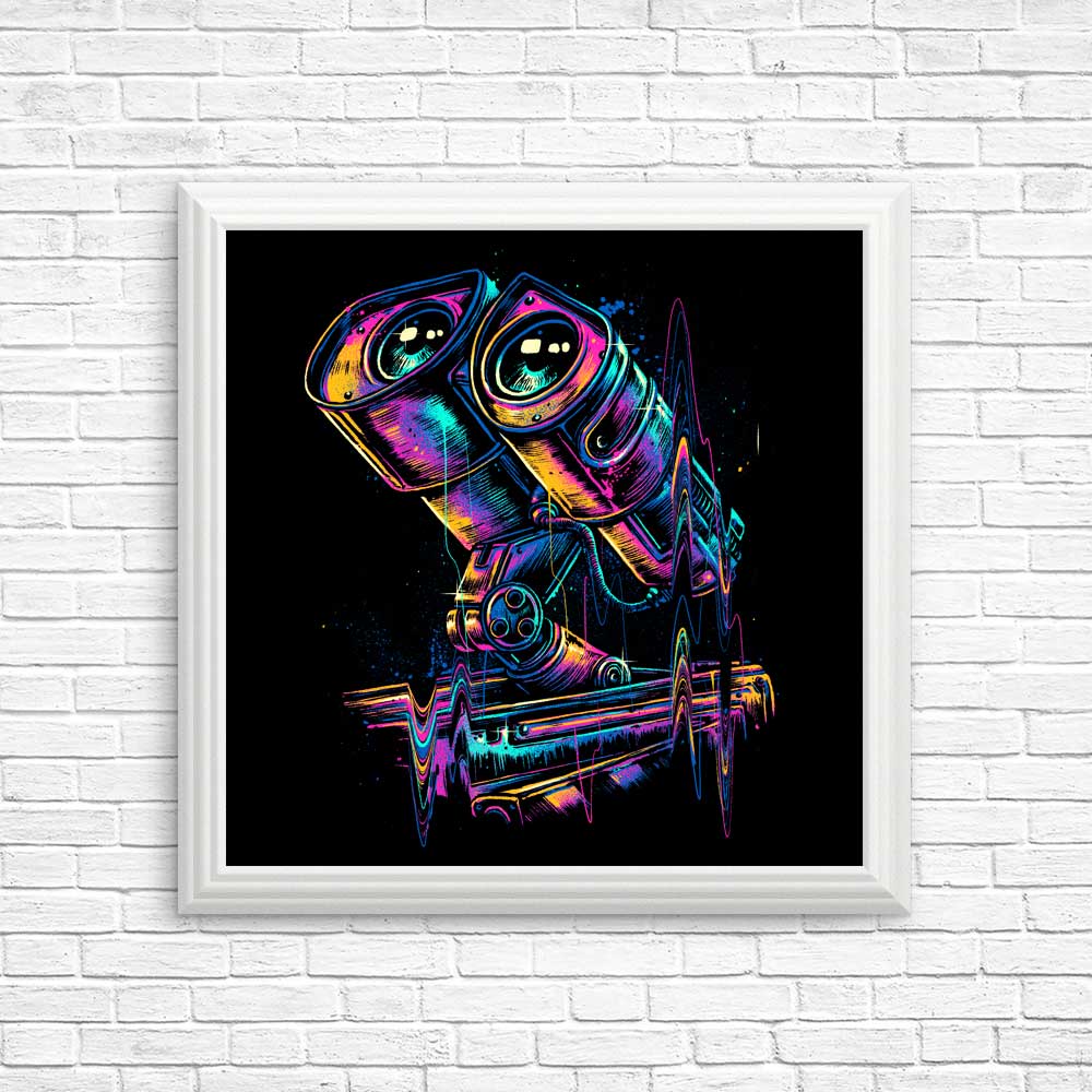 Posters and Prints of the Last Robot on Earth by Glitchygorilla