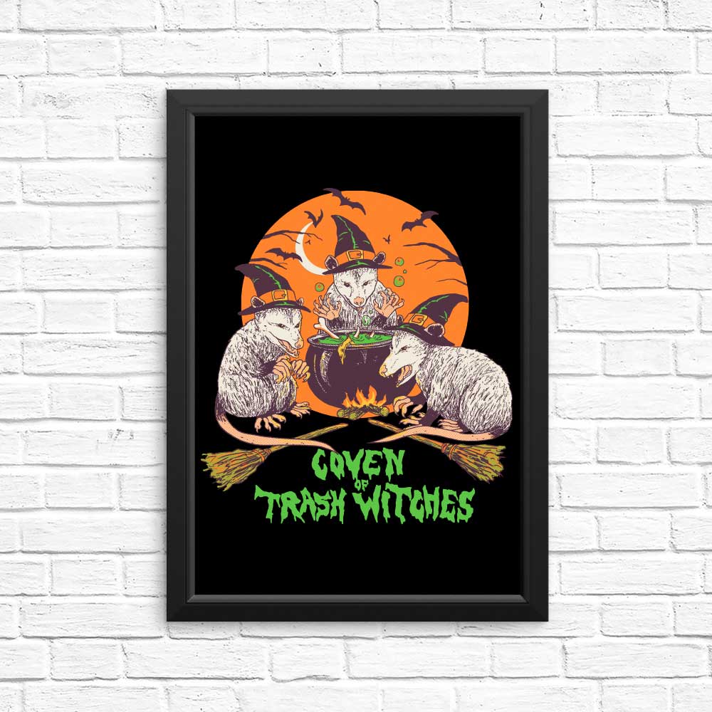 Poster and Print Collection of the Coven of Trash Witches by Hillary White