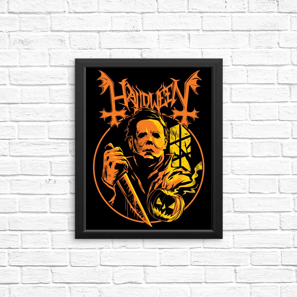 Scary Halloween Slasher Posters and Prints