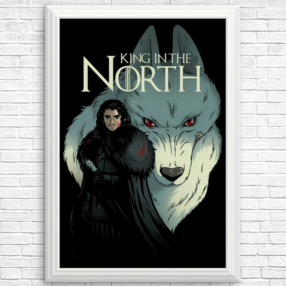 High - Quality Wolf King Posters and Prints by BlancaVidal