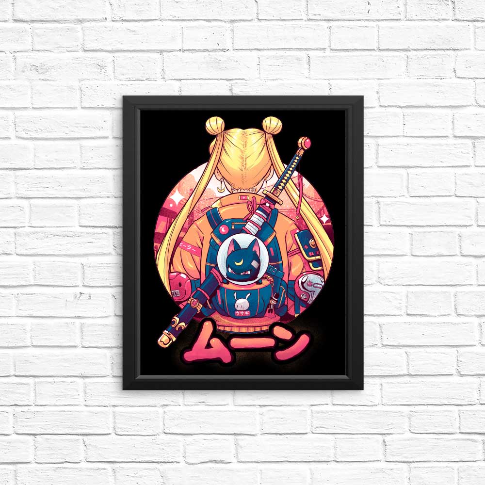 Stunning Winter Moon-themed Art Posters and Prints