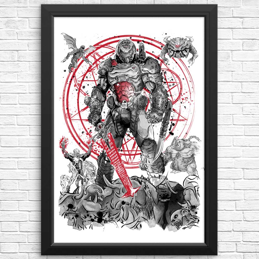 The Hell Walker - Artistic Posters and High - Quality Prints