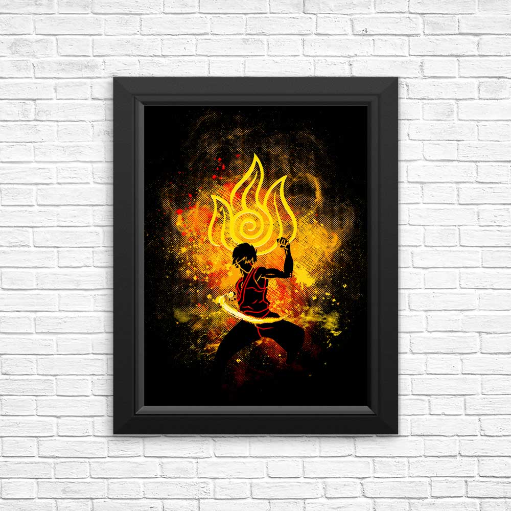 Fire Bender Art - High - Quality Posters and Prints for Decor
