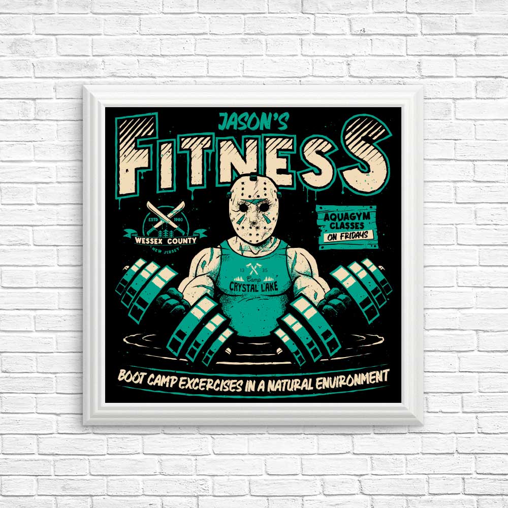 Jason's Fitness Inspiring Posters and Prints for Workout Enthusiasts